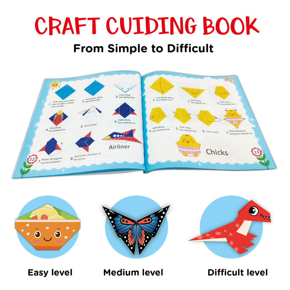 Oztalkers™ Kids 3D Origami Kit