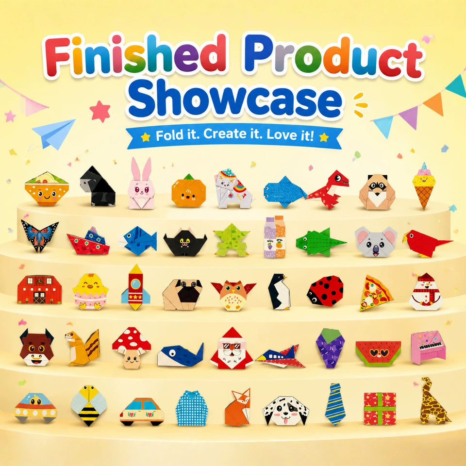 Oztalkers™ Kids 3D Origami Kit