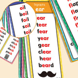 Oztalkers™ Montessori Phonics Cards