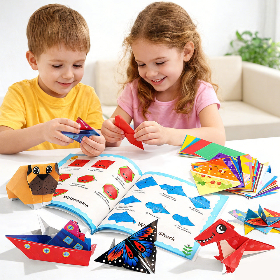 Oztalkers™ Kids 3D Origami Kit