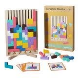 OzTalkers™ Wooden Stacking Puzzle Game